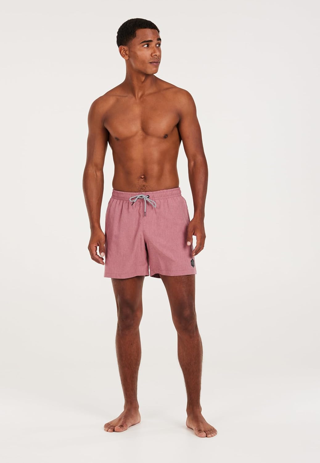 Protest Herren Badeshorts Davey S Deco Pink, S Deco Pink