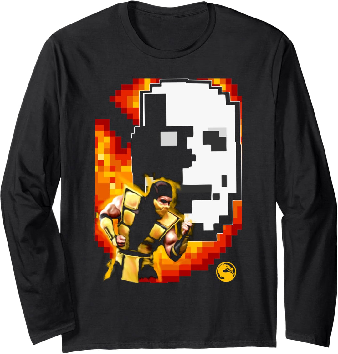 Mortal Kombat Klassic Scorpion Langarmshirt