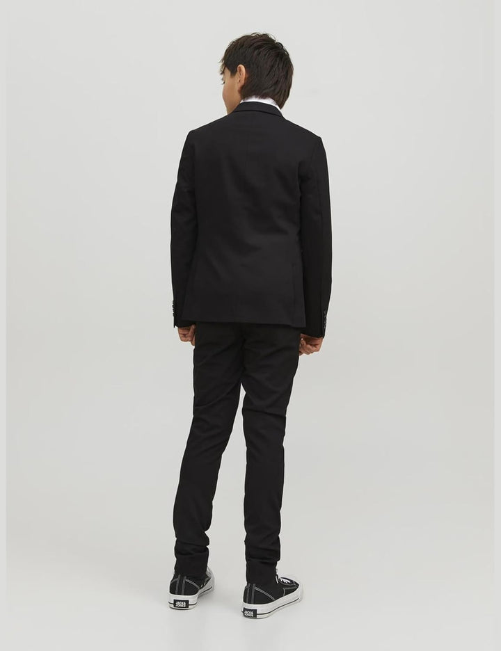 JACK & JONES Jungen Jprsolar Noos Jnr Blazer 128 Schwarz, 128 Schwarz