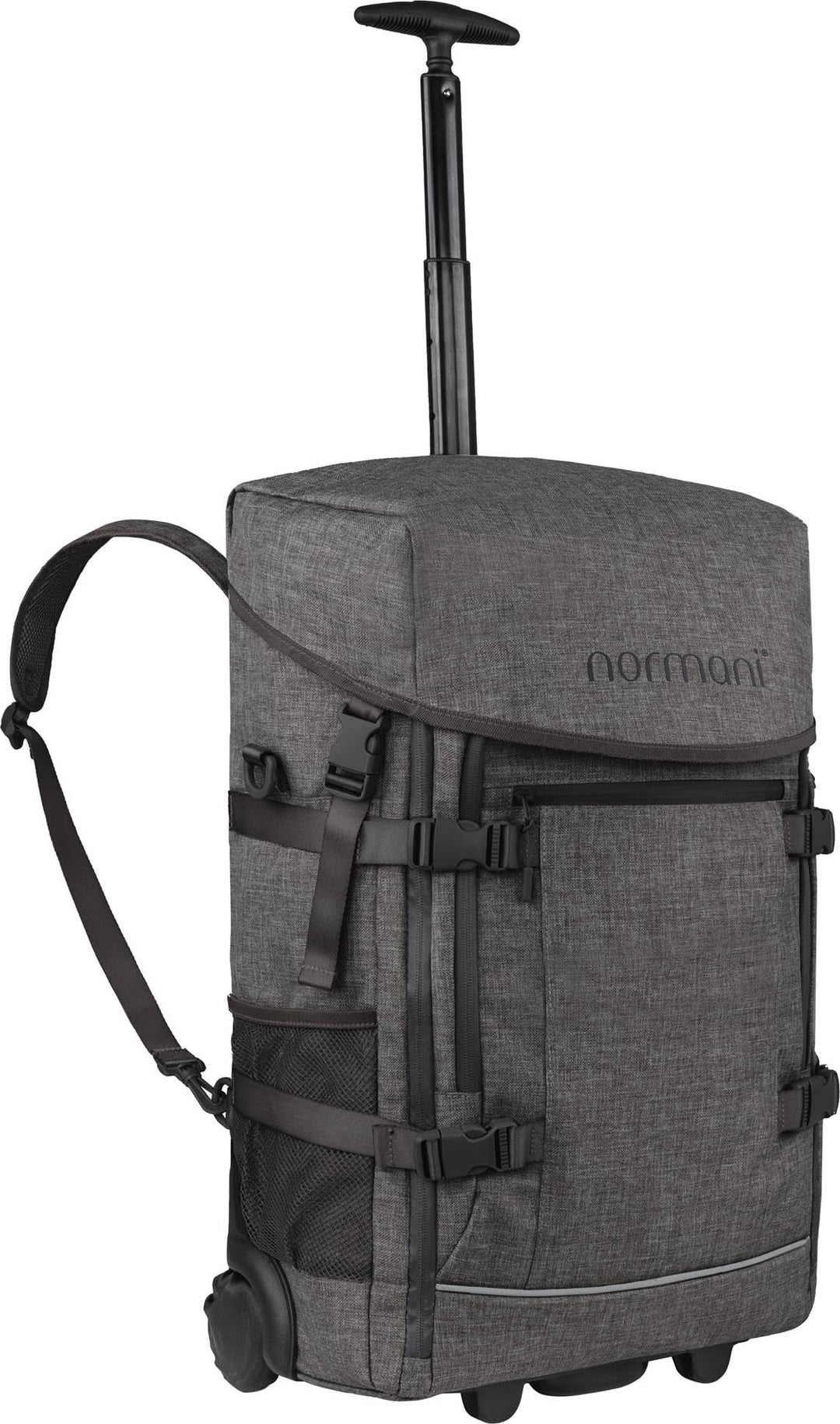 normani Backpacker Reisetaschen-Rucksack Reiserucksack mit Trolleyfunktion mit Frontloader und Handg