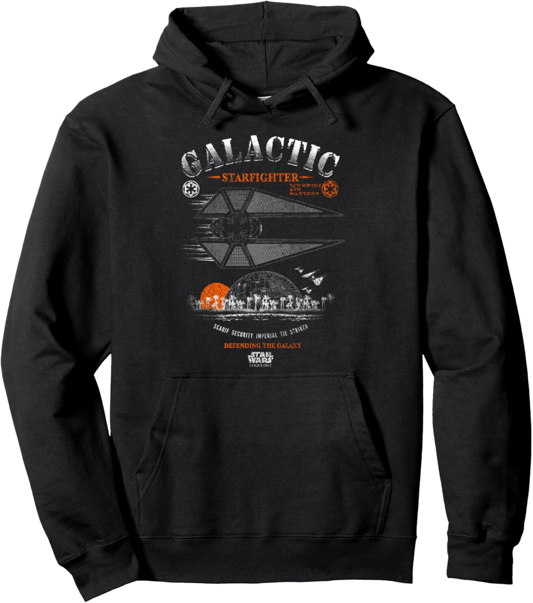 Star Wars Rogue One Galactic Starfighter Death Star Pullover Hoodie