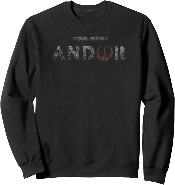 Star Wars: Andor Text Rebellion Logo Fill Sweatshirt