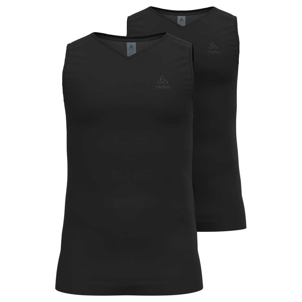 Odlo Herren Active Everyday Eco_141382 Funktionsunterwäsche Tanktop XXL Schwarz, XXL Schwarz