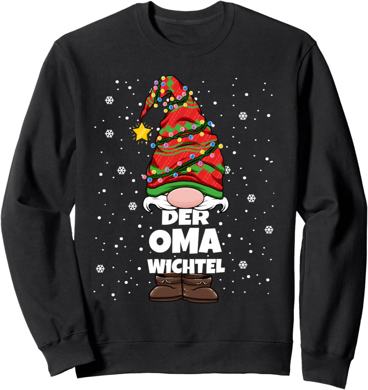 Oma Wichtel Weihnachten Wichtel Damen Oma Sweatshirt