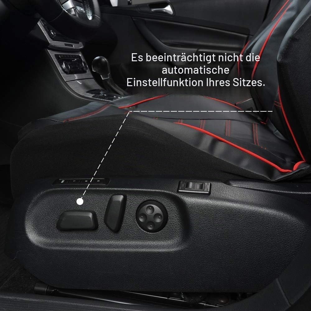 TOYOUN Klassisch Autositzbezüge Vordersitze Highback Sitzbezüge Auto Vordersitze 2er Universal Schon