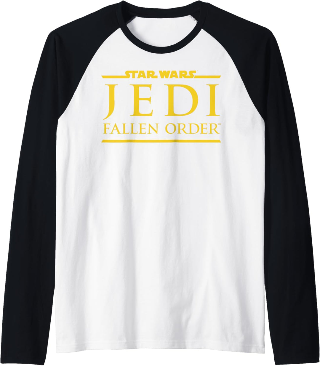 Star Wars Jedi: Fallen Order Yellow Logo Raglan