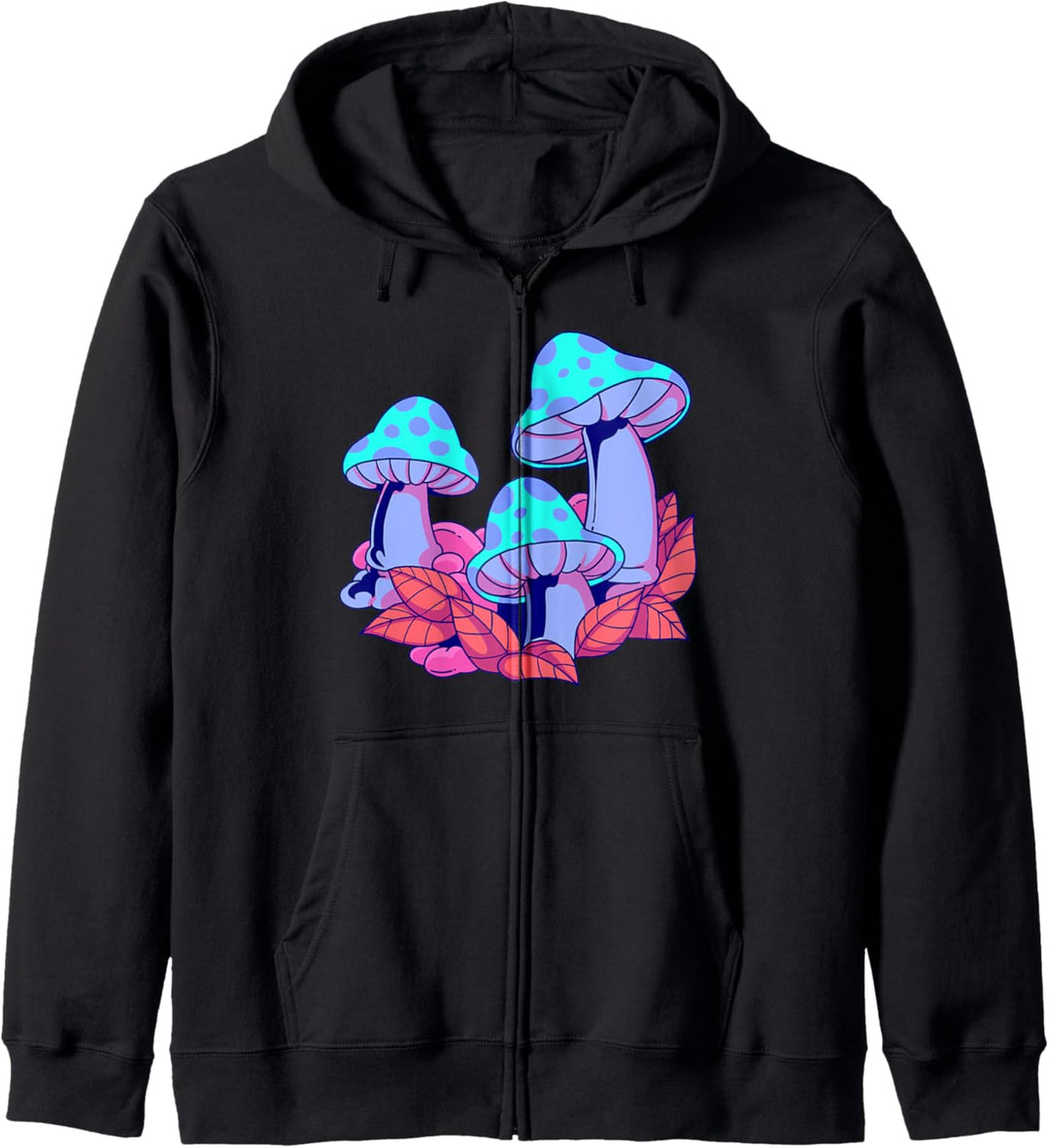 Pastell Goth Pilrooms Soft Grundge Vaporwave Kapuzenjacke