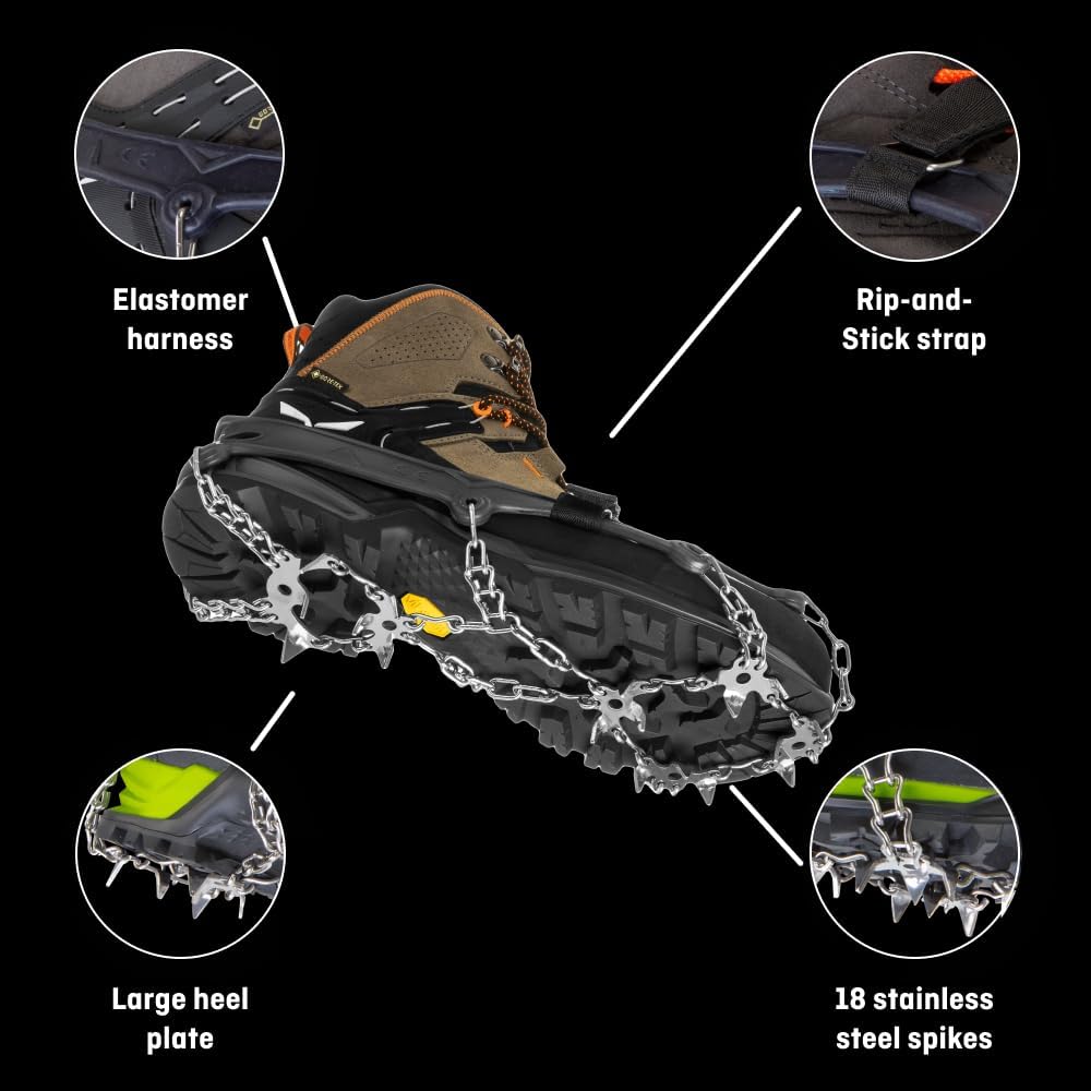 Salewa PUEZ MTN Spike Crampon L GREY ONYX, L GREY ONYX