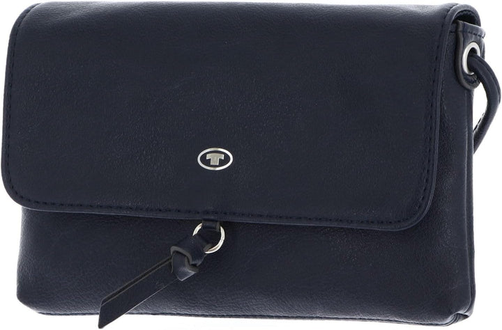 TOM TAILOR bags Luna Damen Umhängetasche Umschlagtasche Dark Blue 20 x 2 x 12,5, Dark Blue 20 x 2 x