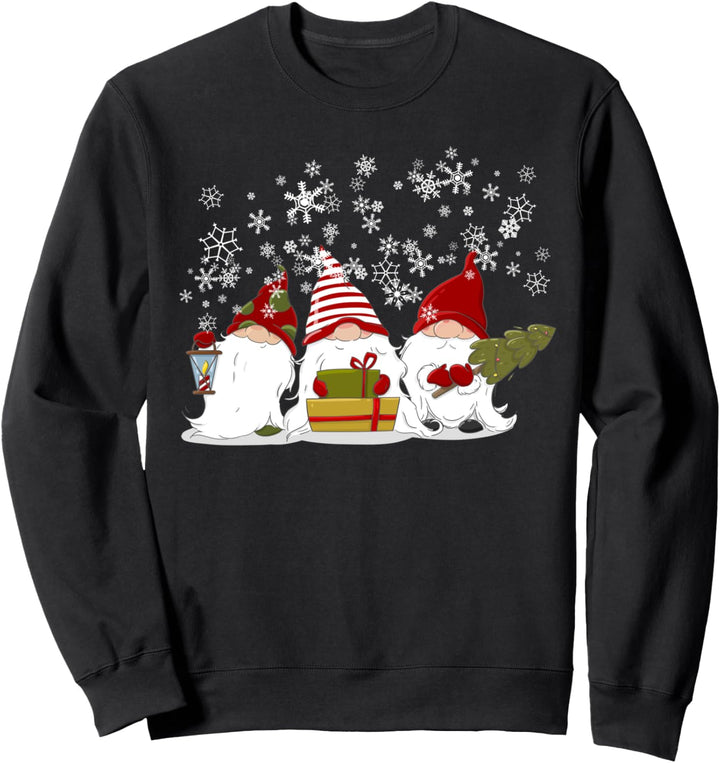 Nordische Weihnachten Wichtel Gnome Elfen Schweden Geschenk Sweatshirt