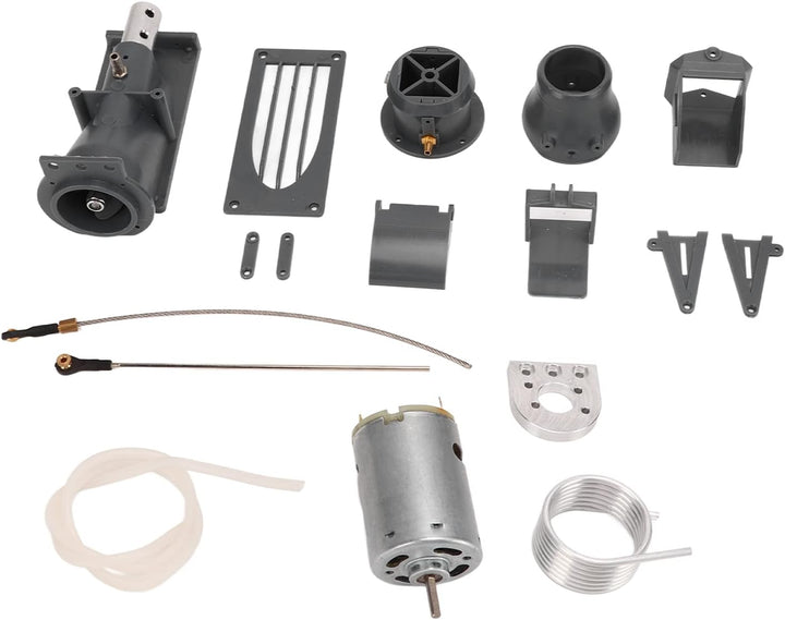 RC Boot Triebwerk, RC Boot Jet Pumpen Drücker Set Graues 26mm Triebwerk Mit 540 Bürstenmotor Kühlerr