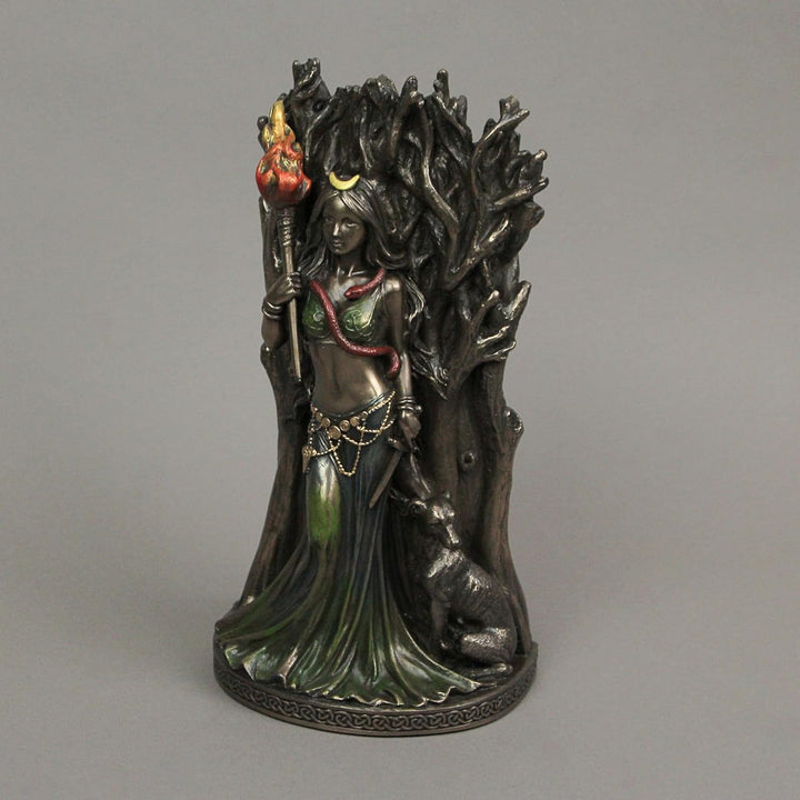 Veronese Design 21,6 cm Hekate griechische Göttin der Magie und ihr Hund