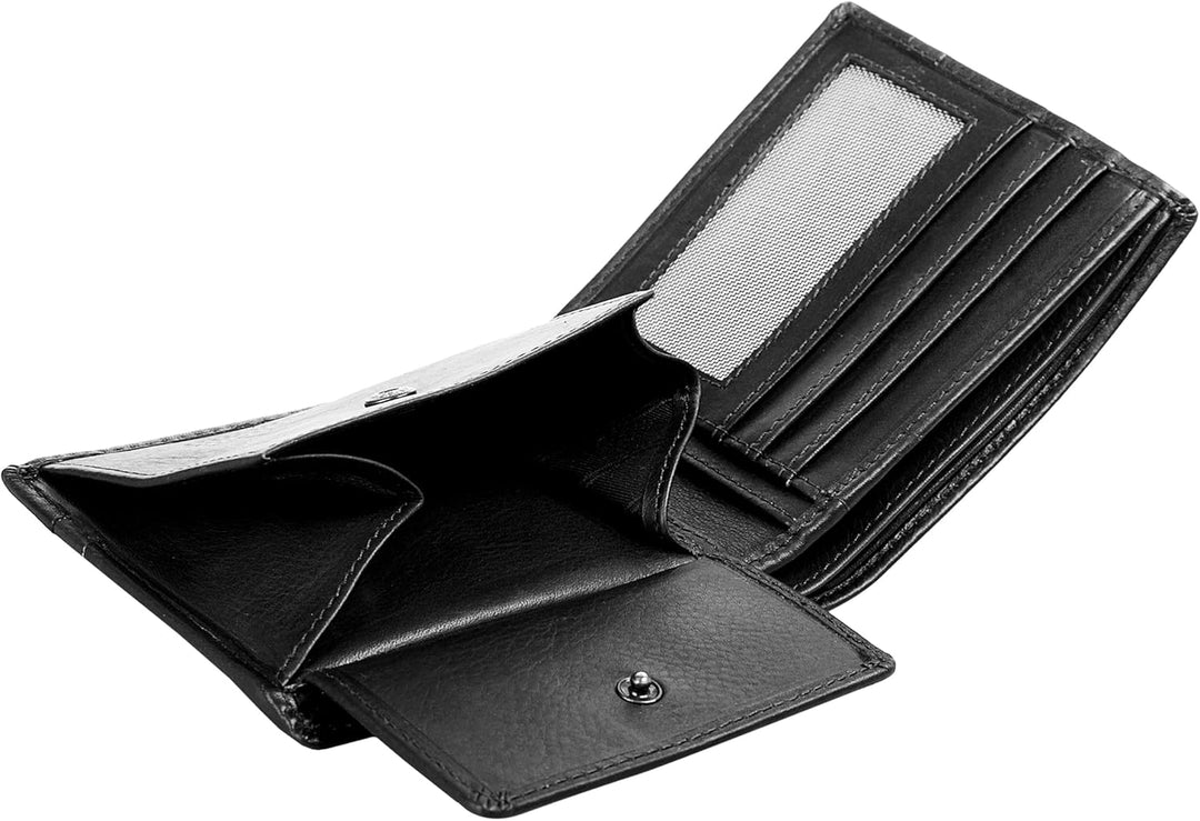 bruno banani Atlanta Wallet Black Schwarz, Schwarz