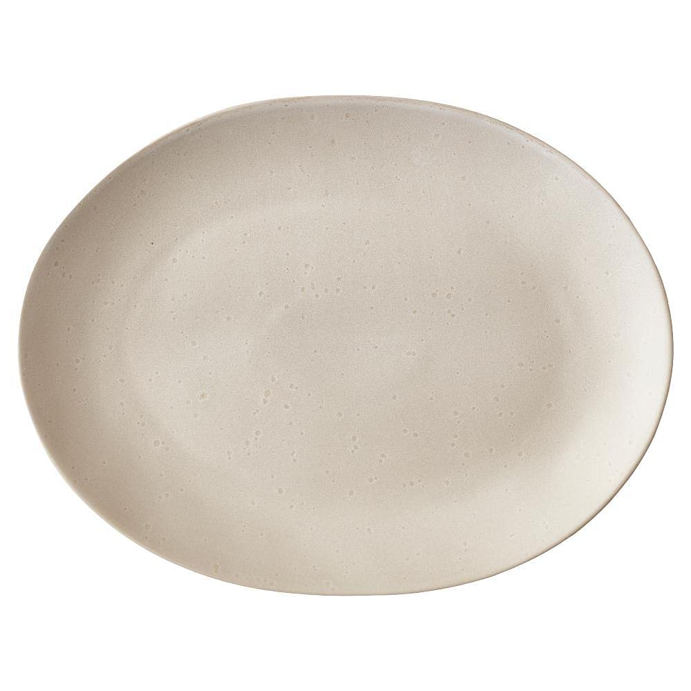 BITZ Steingut einfarbig Platte 22,5x30 cm cremeweiss 22,5 x 30 cm Matt Creme, 22,5 x 30 cm Matt Crem