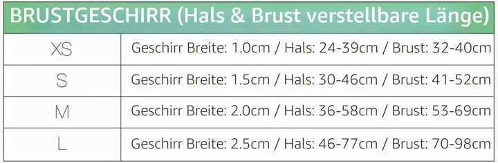 Max & Molly Weiches, bequemes und sicheres H-Geschirr für Hunde, verstellbare Grösse, schnell trockn