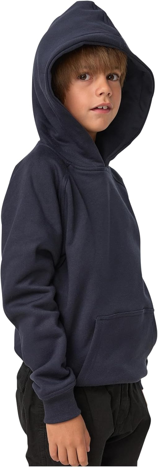 Urban Classics Jungen Boys Blank Hoody Kapuzenpullover S Navy, S Navy