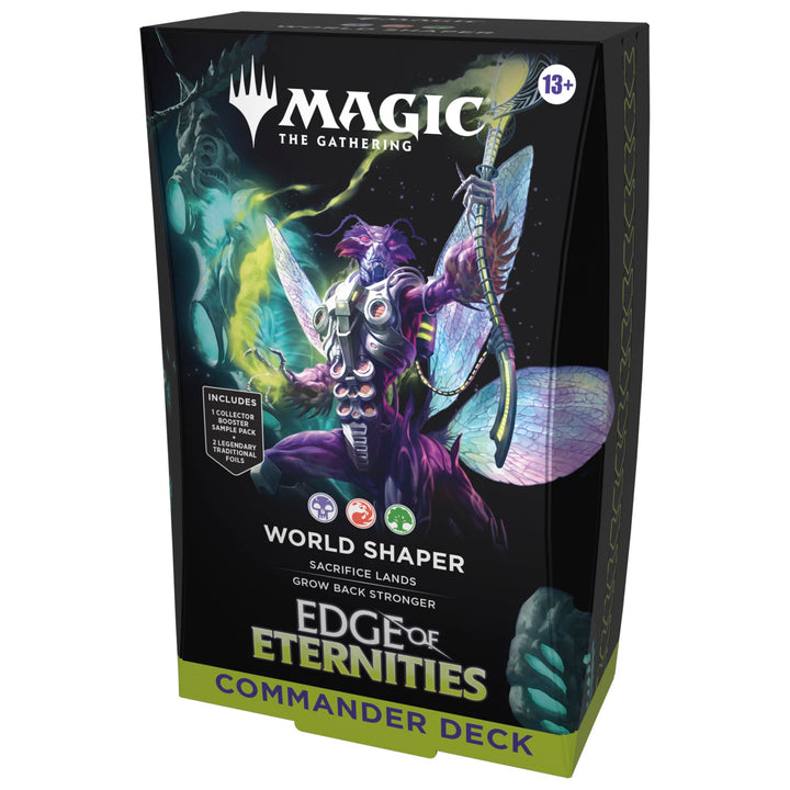 Magic: The Gathering Am Rande der Ewigkeiten Commander-Deck – Weltenformer (Deck mit 100 Karten, Sam