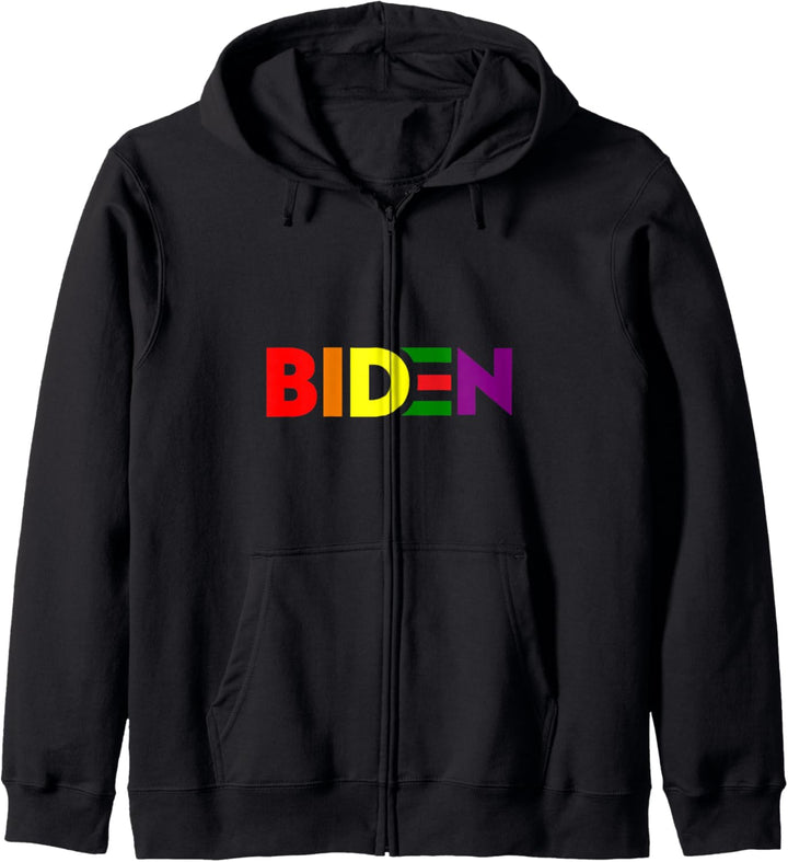 Vote Biden My President 2020 Campaign Matching Rainbow Pride Kapuzenjacke