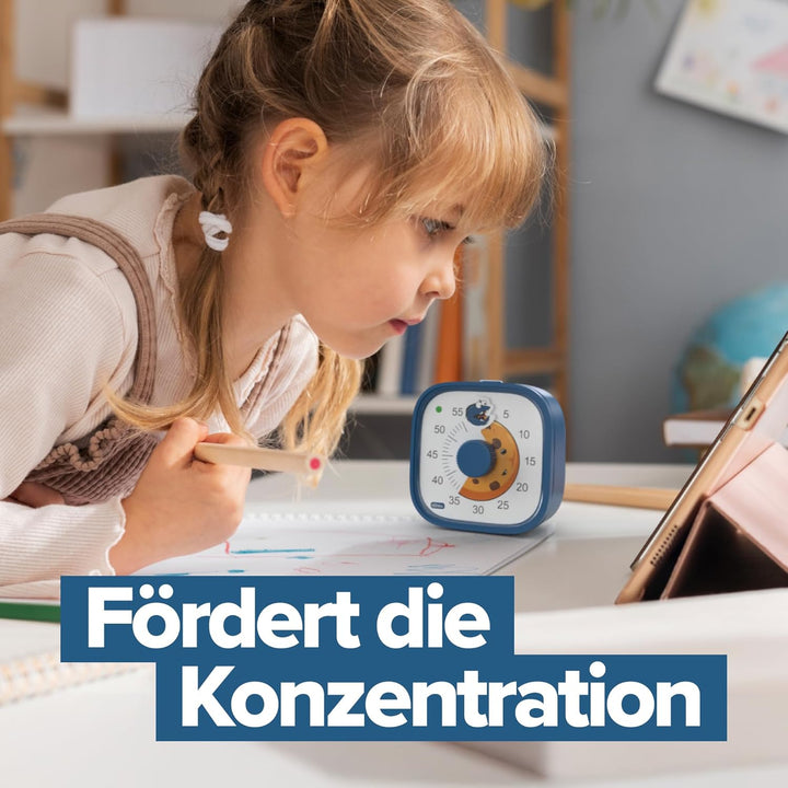 Visueller Timer für Kinder – Cookie Monster – Geschenkidee Einschulung &amp; Kindergarten – Zeitmanagem