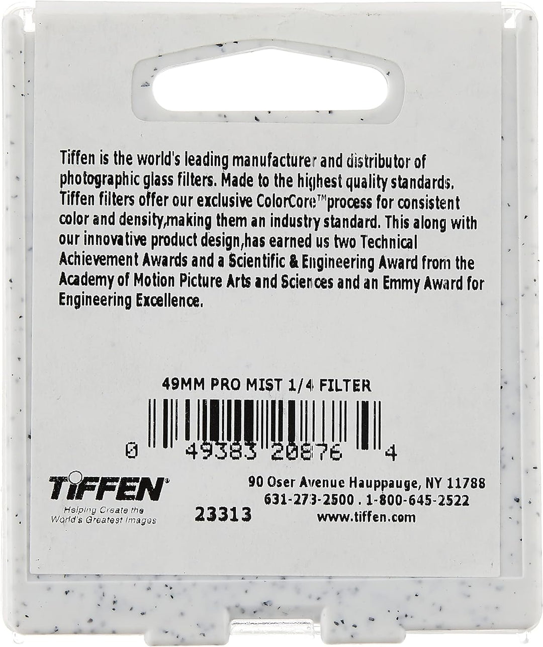 Tiffen Filter 49MM PRO-MIST 1/4 FILTER 49mm Filter, 49mm Filter