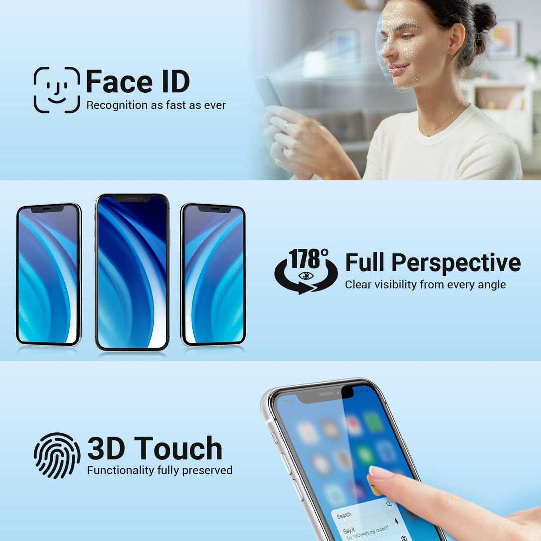 GULEEK Display für iPhone 11 Pro 5,8 Zoll LCD Bildschirm Ersatz Touchscreen mit 3D Touch vormontiert