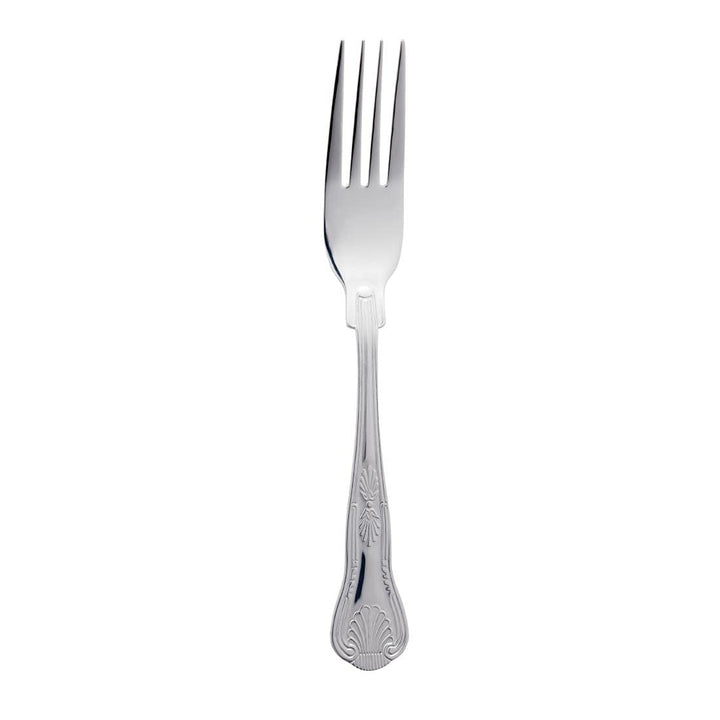 Olympia Kings Besteck Tischgabeln (12er Pack), 205(L)mm, 18/0 Edelstahl, hochglanzpoliert, spülmasch