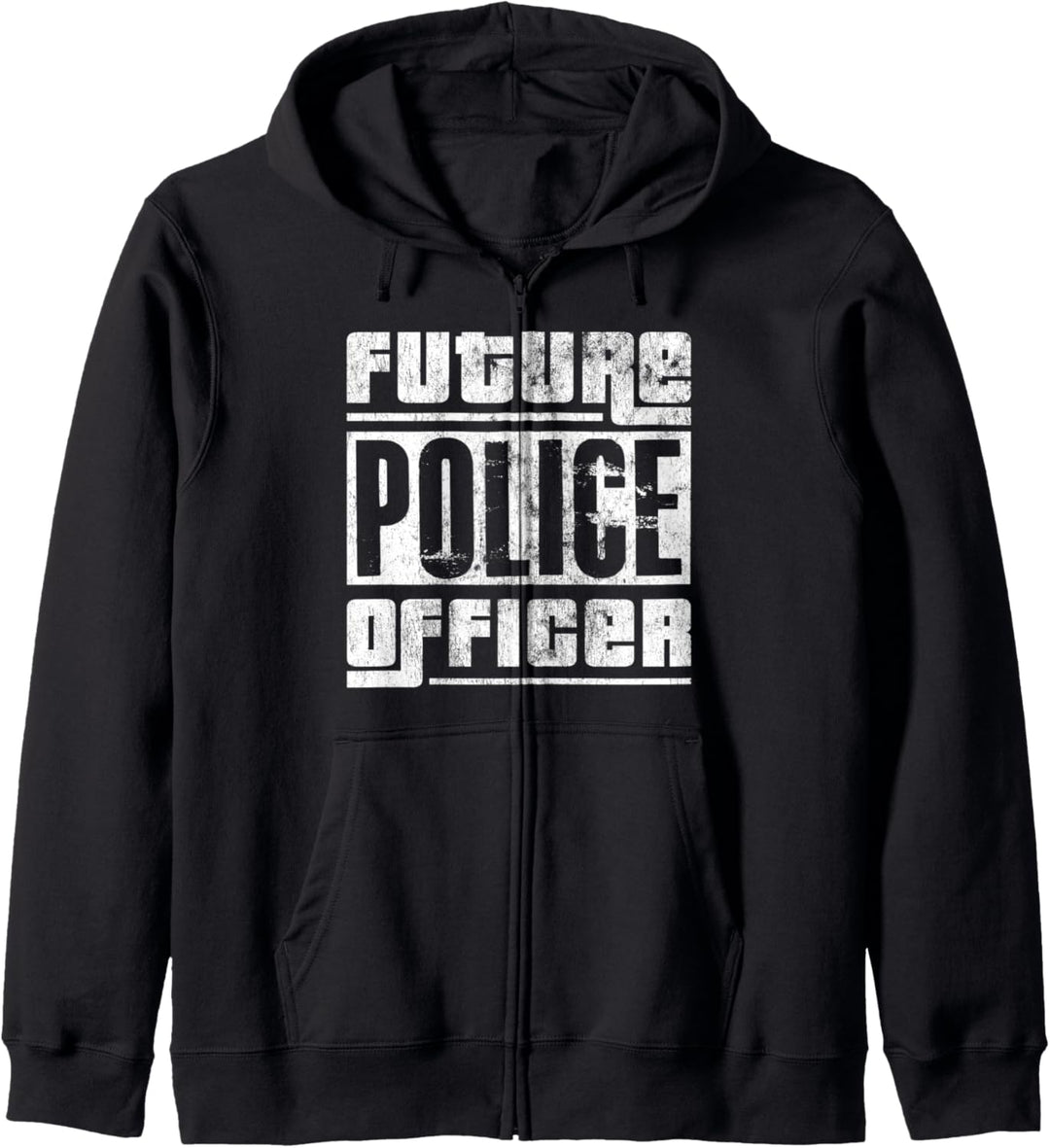 Zukünftiger Polizeibeamter Polizist Lustiges Police Officer Kapuzenjacke