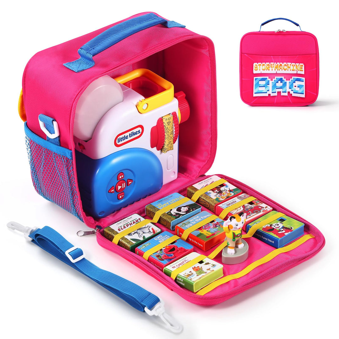 Aufbewahrungskoffer für Little Tikes Story Dream Machine Bücher &amp; Spielzeug, Reisekoffer für Geschic