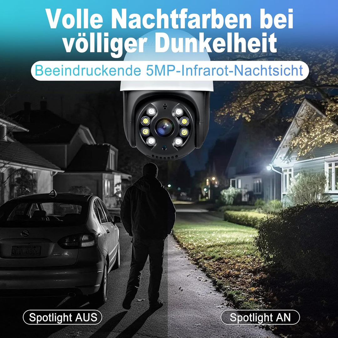 4K Überwachungskamera Aussen Set, 4CH POE mit 1TB HDD, Netzwerk Videorecorder für CCTV Kamerasystem