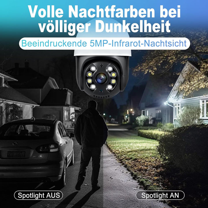 4K Überwachungskamera Aussen Set, 4CH POE mit 1TB HDD, Netzwerk Videorecorder für CCTV Kamerasystem