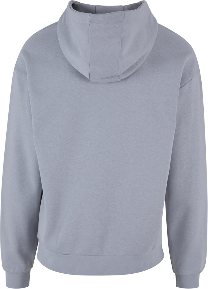 Urban Classics Herren High Neck Hoody Kapuzenpullover, Lightasphalt