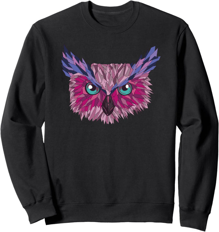 Eulen Kleidung Eule Geschenke Damen Herren Kinder Eule Sweatshirt