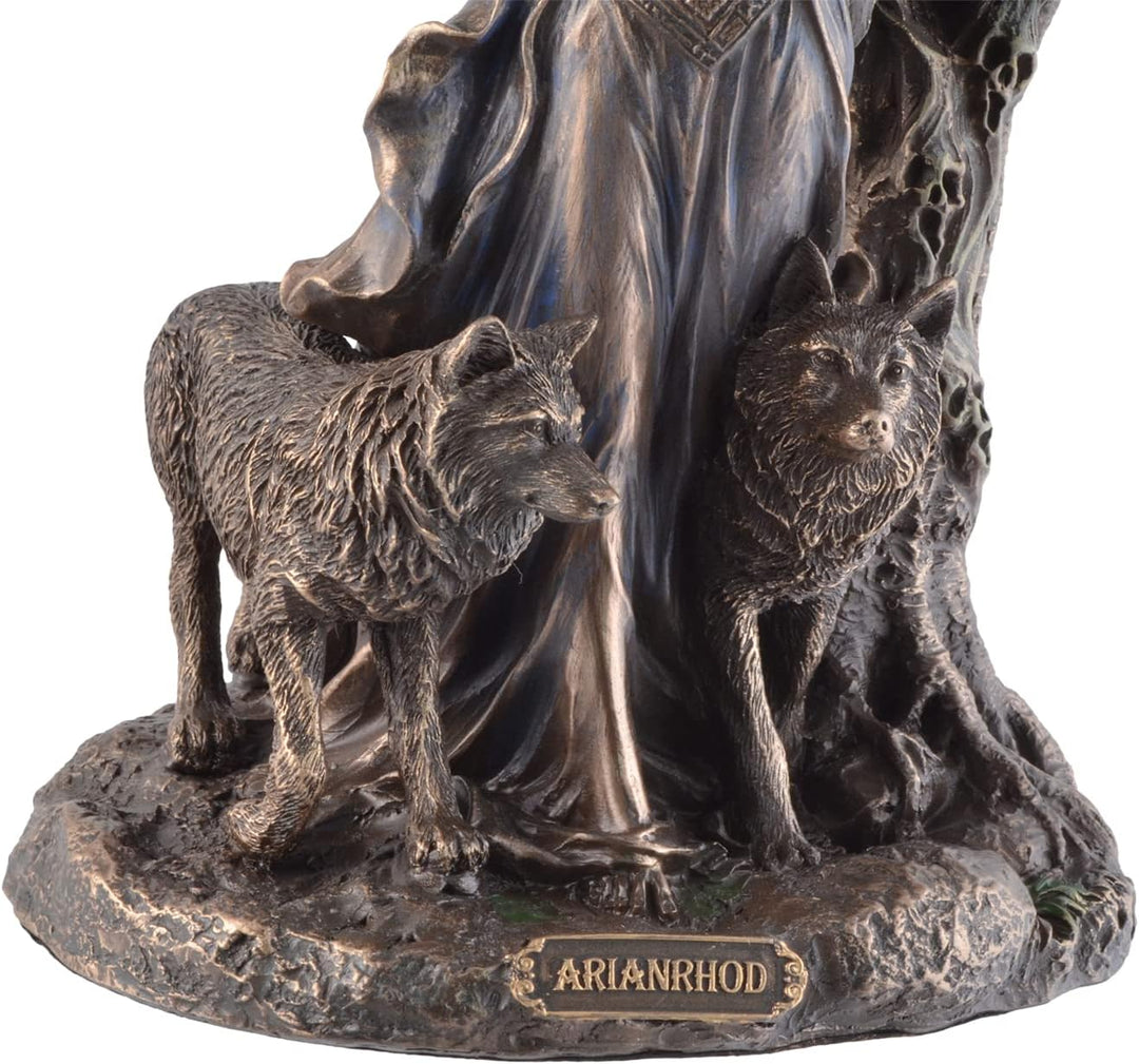 Arianrhod keltische Göttin des Schicksals - bronziert/coloriert by Veronese