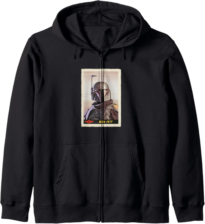 Star Wars: The Mandalorian Boba Fett Bounty Trading Card Kapuzenjacke
