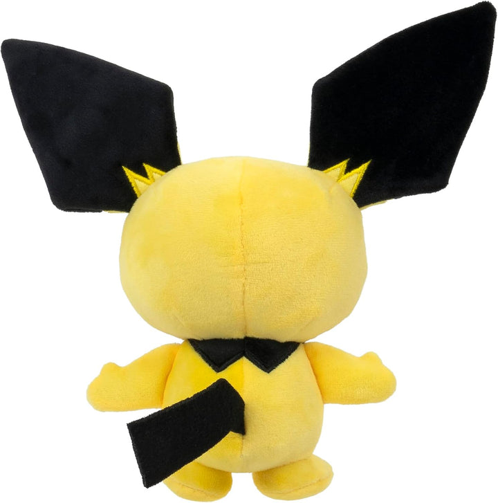 Pokémon PKW0553-20cm Plüsch - Pichu, offizielles Plüsch, Pichu