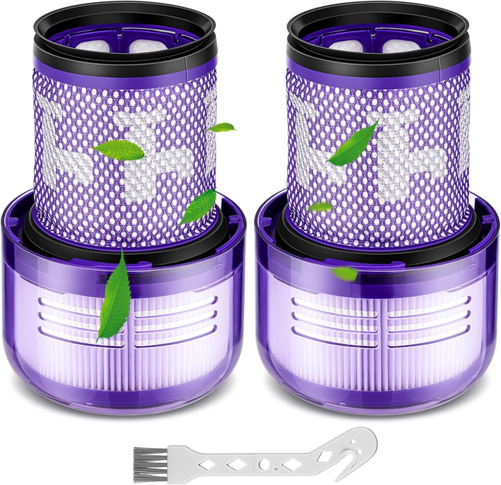 Filter Für Dyson V12-2 Stück Ersatzfilter Filter für Dyson V12 Detect Slim Absolute/Total Clean/Extr