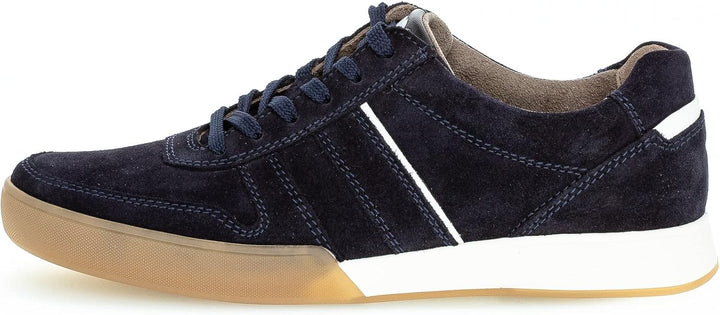 Pius Gabor Herren Sneaker Low,Halbschuhe,zertifiziertes Leder,Wechselfussbett,Laufschuhe,schnürschuh