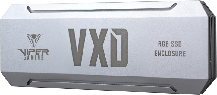 PATRIOT VXD obudowa SSD USB3.2 M.2 NVMe 1.3 do 2TB Aluminium RGB