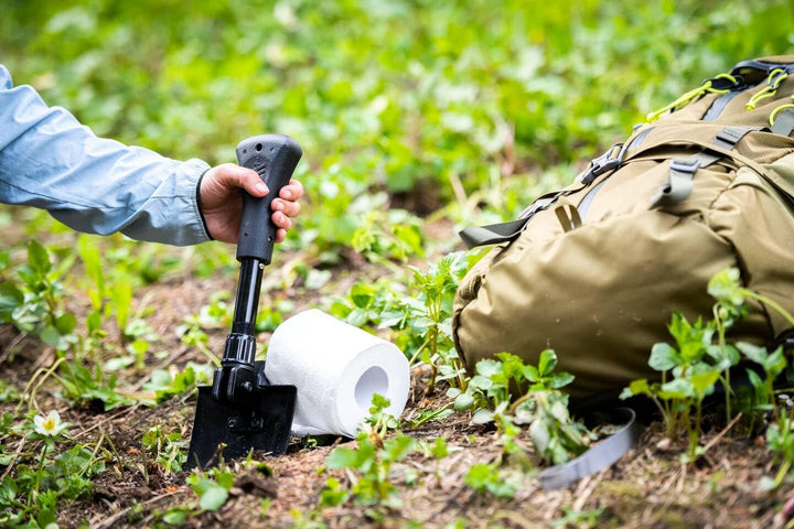 Gerber Klappspaten mit Teilwellenschliff 42 cm, 42 cm