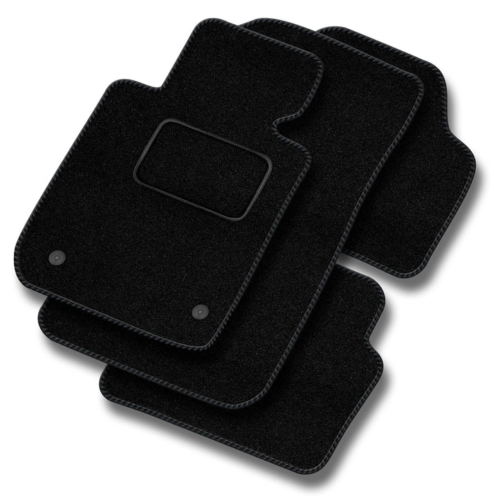 MOTOS Standard Velours-Fussmatten passend für Audi A3 8L 1996-2003 - Standard, Gewebt, Schwarz fussm