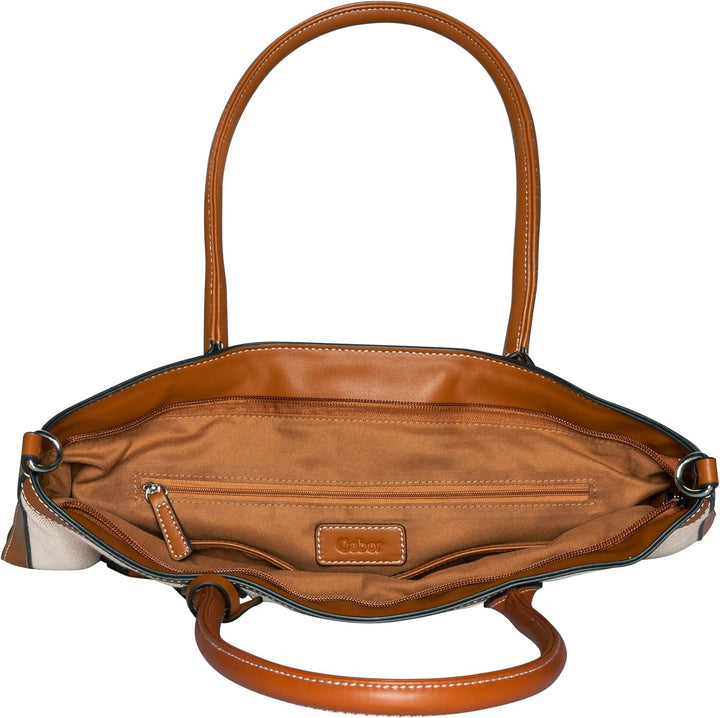 Gabor Damen Antonia Shopper 41 x 15 x 26 Mixed Beige, 41 x 15 x 26 Mixed Beige
