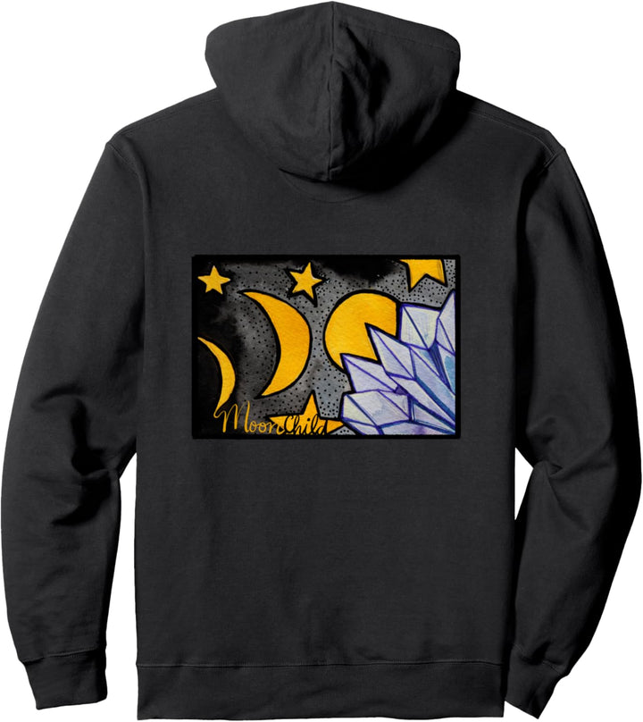 MoonChild Moon Phases Design Moon Child Göttin Pullover Hoodie