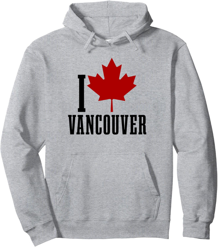 Vancouver BC Maple Leaf Kanadische Flagge Pride Pullover Hoodie