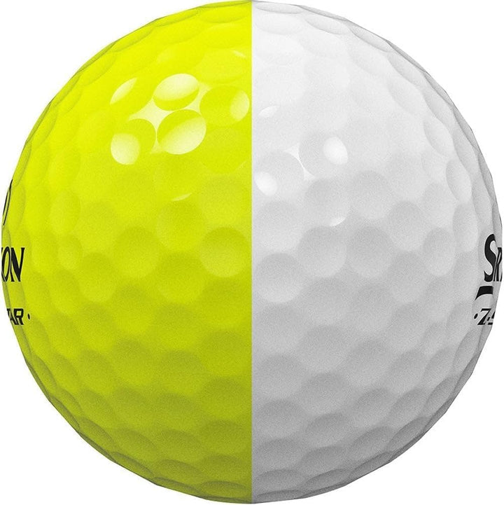 Srixon Z-Star Divide Visual Performance 23 Golfbälle Dutzend gelb/weiss, gelb/weiss