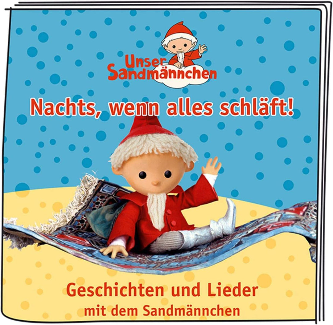 tonies Hörfiguren für Toniebox, Unser Sandmännchen – Nachts, wenn Alles schläft, Hörspiel mit Lieder