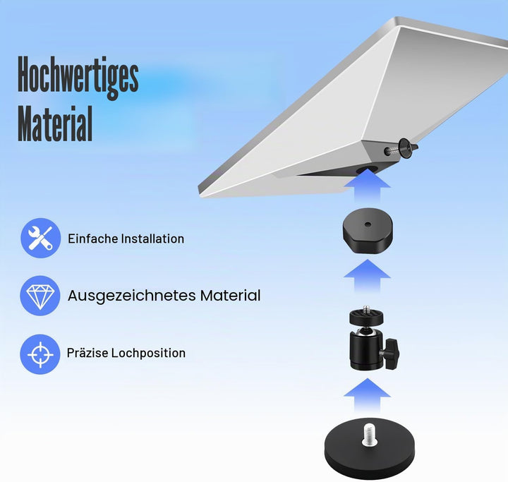 Magnetisch Halterung Adapter Einstellbar Auto Magnetisch Basis Halterung Kompatibel für Starlink Min