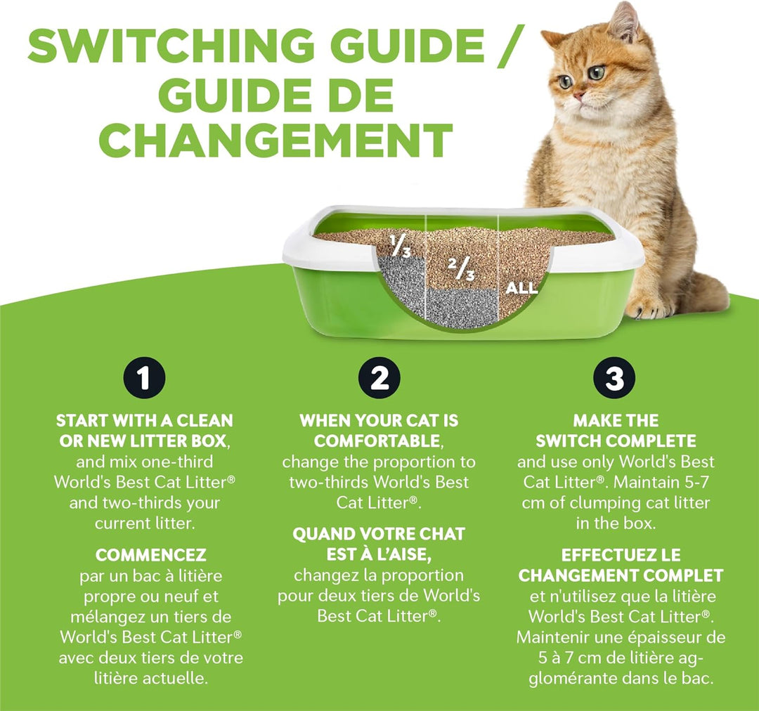 World's Best Cat Litter, klumpend, biologisch abbaubar, Original 12,7 kg