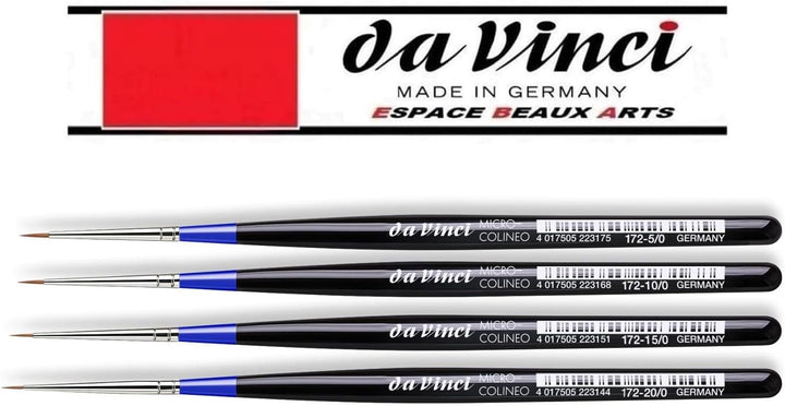 Serie 172 Micro-Colineo Set, Kolinsky Sable Synthetic Fibres