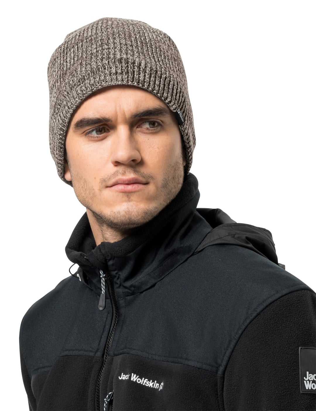Jack Wolfskin Unisex Beanie-Mütze Feldberg Beanie M cold coffee, M cold coffee