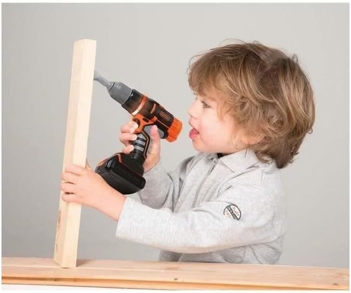 Smoby Black+Decker elektrischer Akkuschrauber